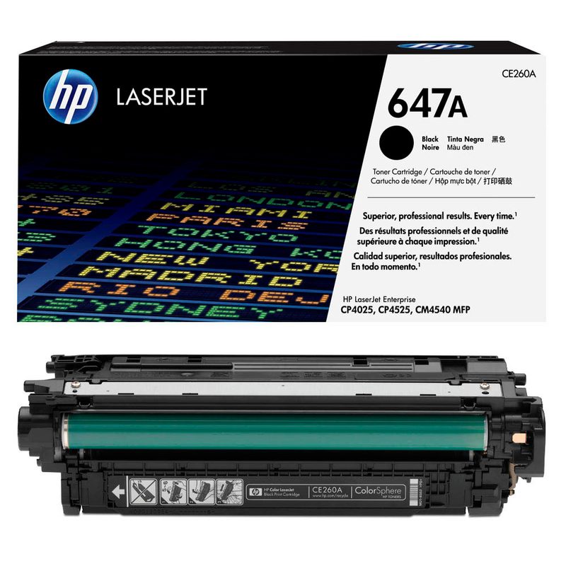 HP 647A (CE260A) schwarz Tonerkartusche