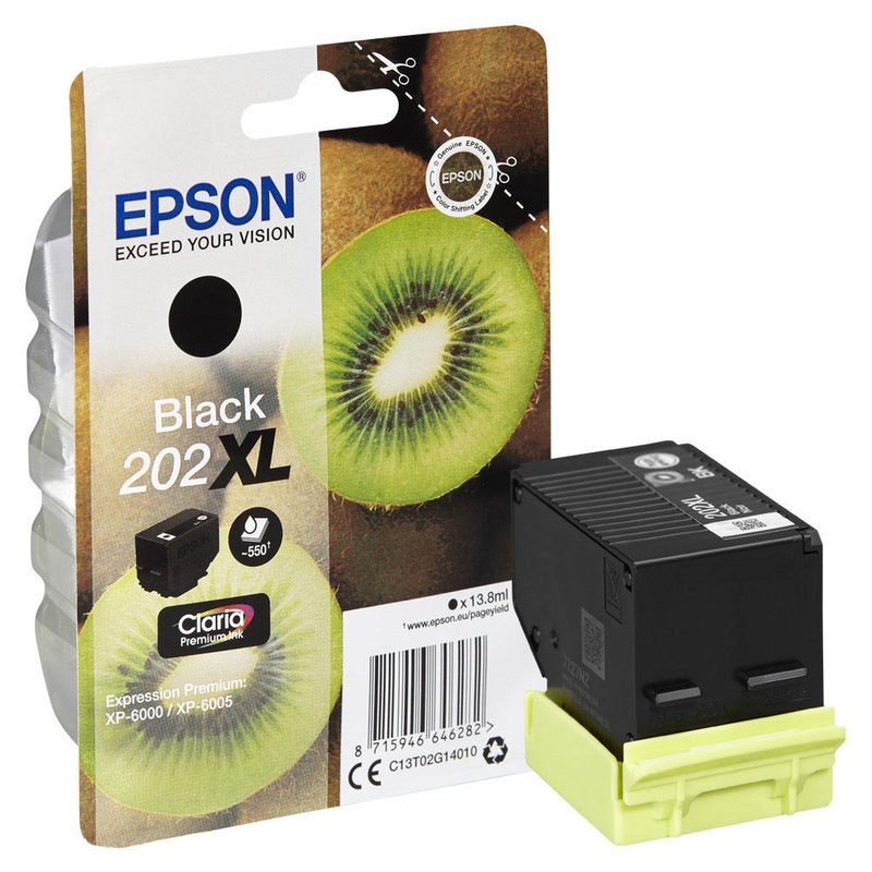 EPSON 202XL/T02G14 schwarz Druckerpatrone