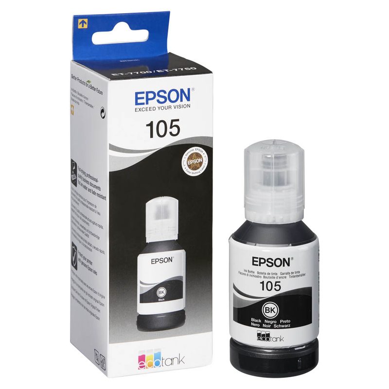EPSON 105/T00Q140  schwarz Tintenflasche