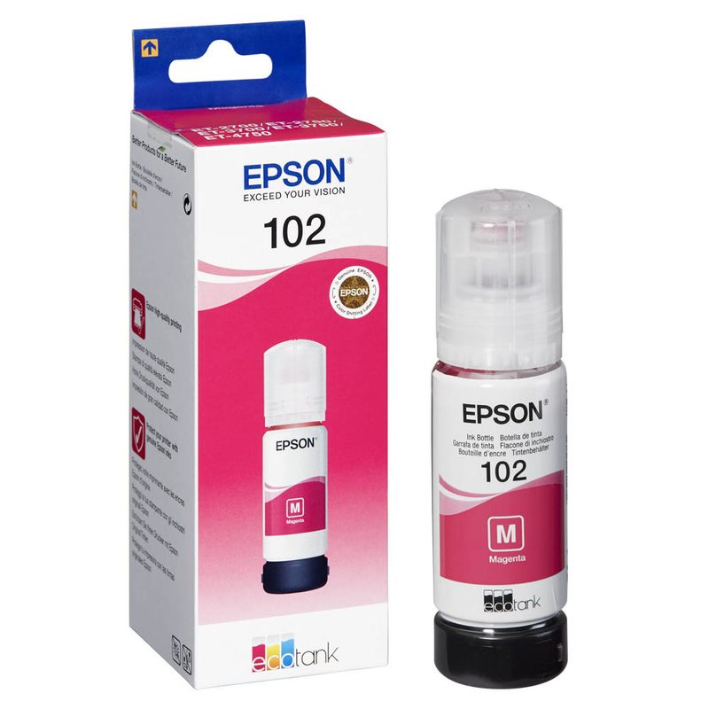 EPSON 102/T03R34 magenta Tintenflasche