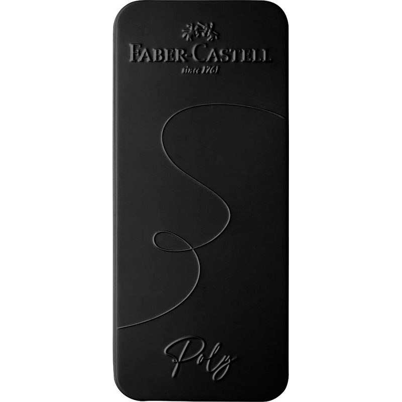 FABER-CASTELL Schreibset  Poly Ball Pen schwarz