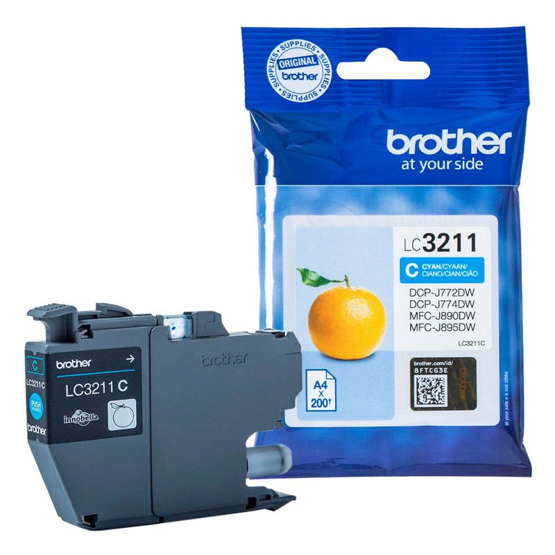 brother LC-3211C  cyan Druckerpatrone