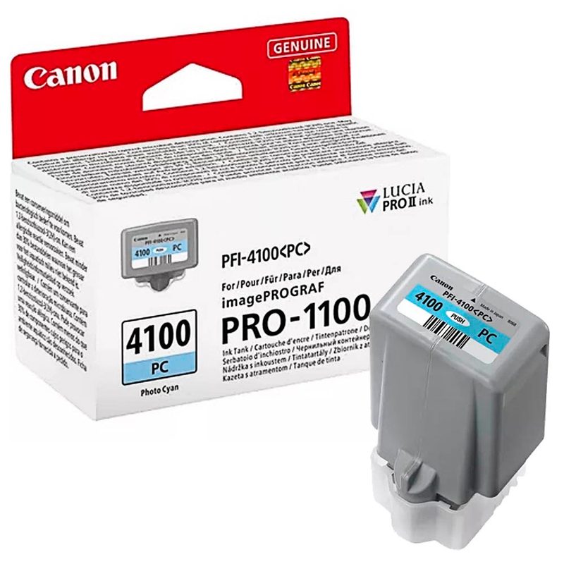 Canon PFI-4100 PC  Fotocyan Druckerpatrone