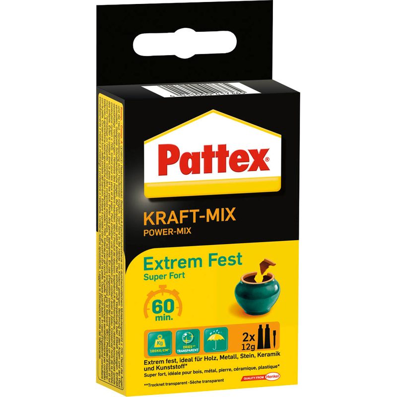 Pattex KRAFT-MIX POWER-MIX Extrem Fest 2 Komponenten-Kleber 24,0 g