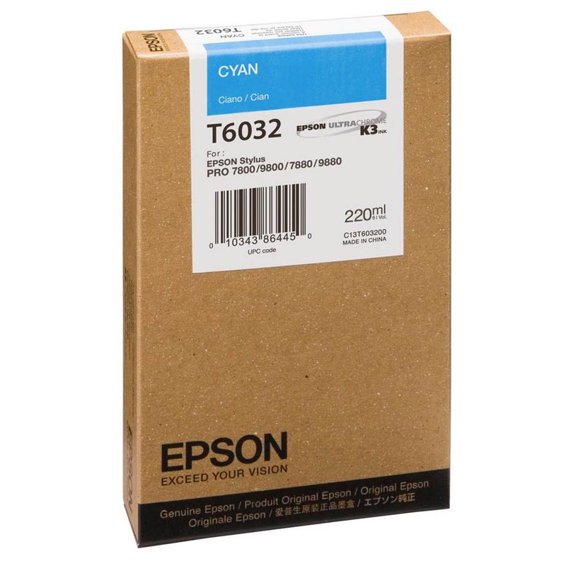 EPSON T6032 cyan Druckerpatrone