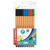 thumb-STABILO point 88 Fineliner farbsortiert 0,4 mm, 10 St.