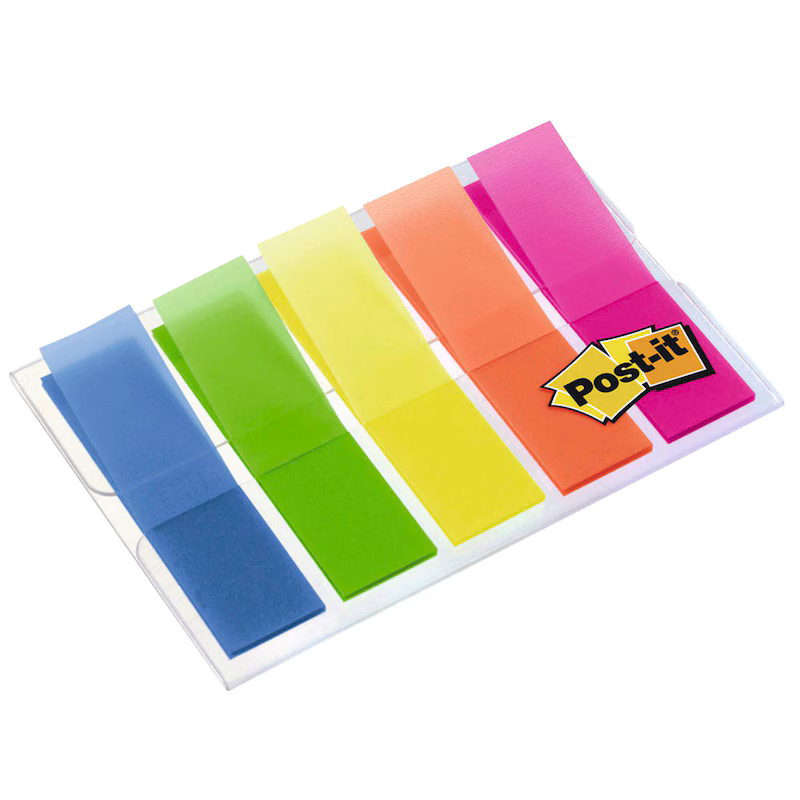 Post-it® Mini Haftmarker farbsortiert 5x 20 Streifen