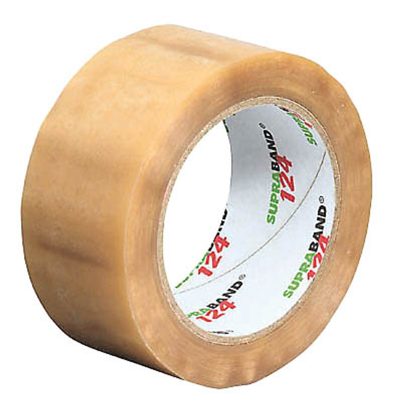 SUPRA Packband SUPRABAND 124 transparent 50,0 mm x 66,0 m 1 Rolle