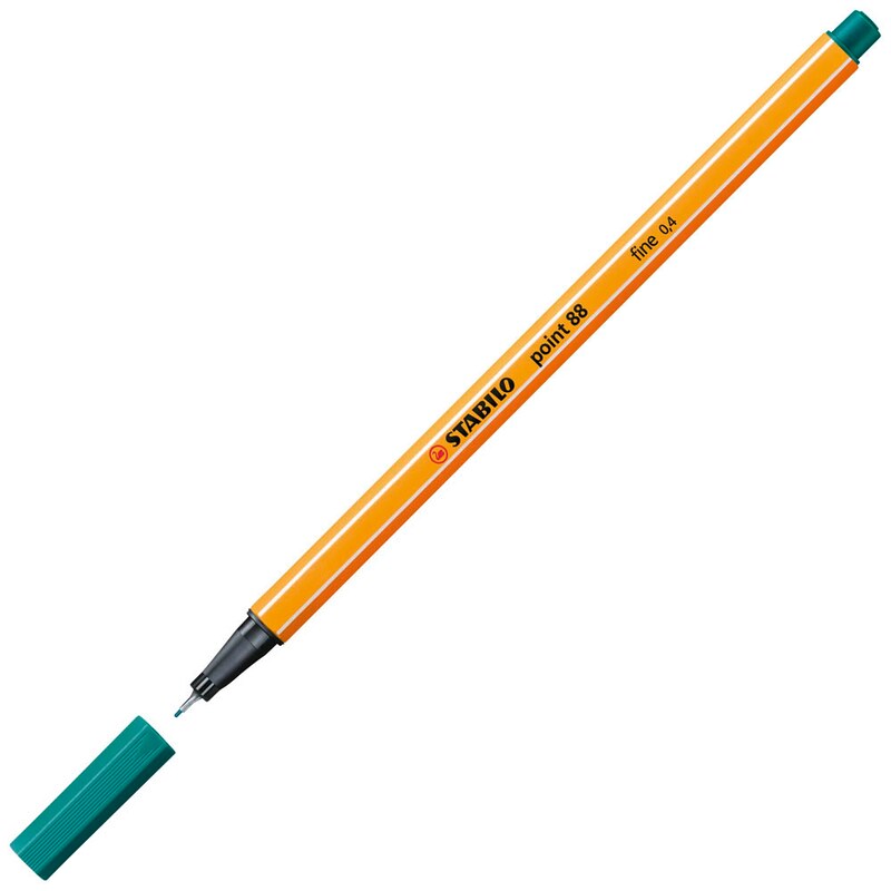 STABILO point 88 Fineliner blau 0,4 mm, 1 St.