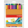 thumb-STABILO Point 88 Fineliner farbsortiert 0,4 mm, 30 St.