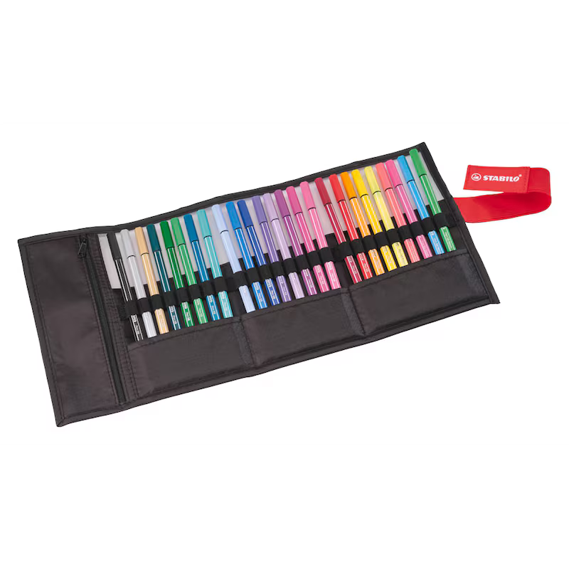 STABILO Pen 68 ARTY Edition Filzstifte farbsortiert, 25 St.