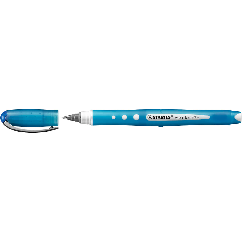 STABILO worker colorful Tintenroller 0,5 mm, Schreibfarbe: blau, 1 St.