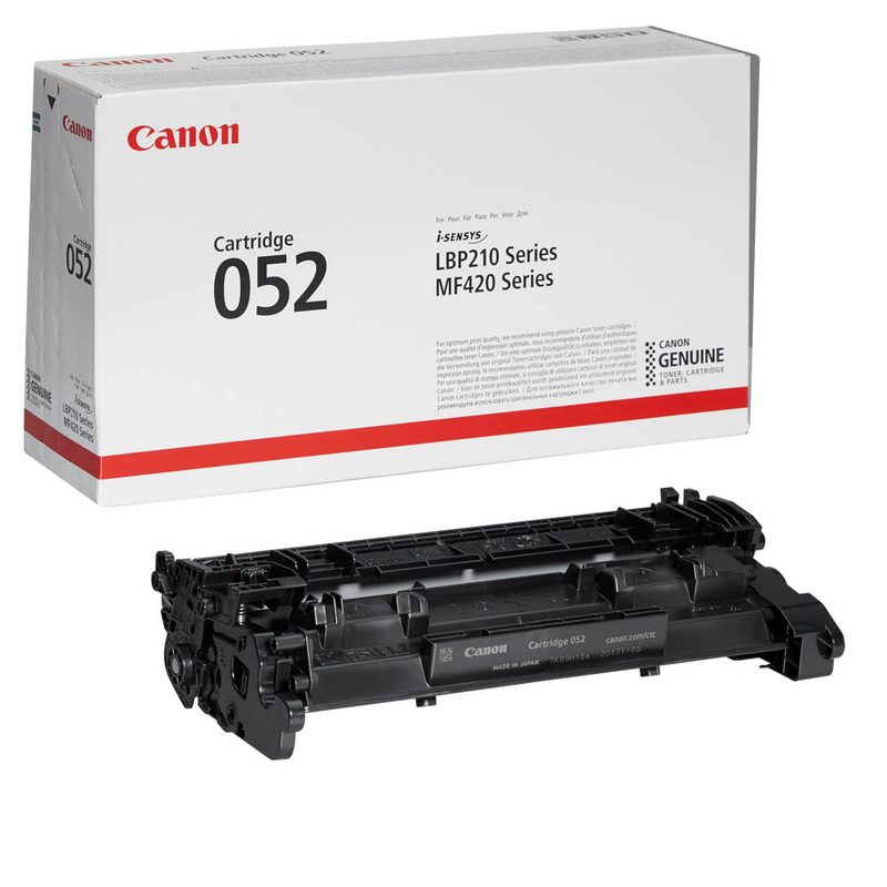 Canon 052 BK  schwarz Toner