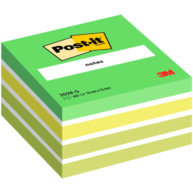 Post-it® Haftnotizen 2028G farbsortiert, 1 St.