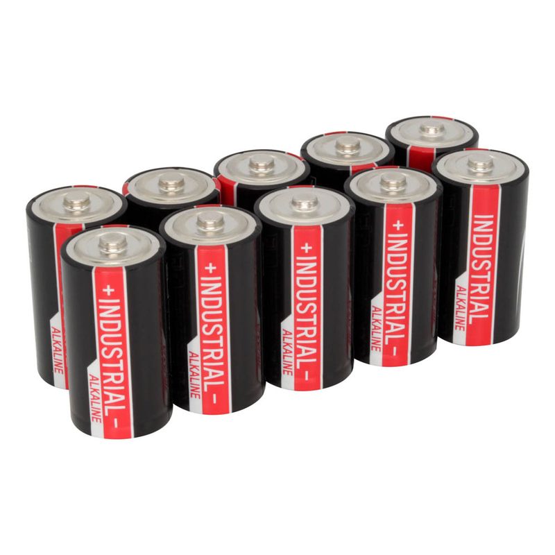 10 ANSMANN Batterien INDUSTRIAL Baby C 1,5 V