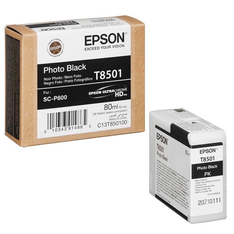 EPSON T8501 Foto schwarz Druckerpatrone