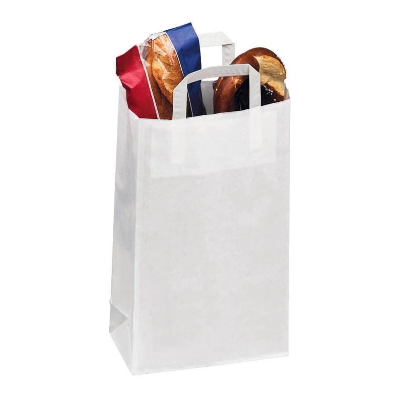 250 VP Papier-Tragetaschen Topcraft weiß 32,0 x 42,0 cm