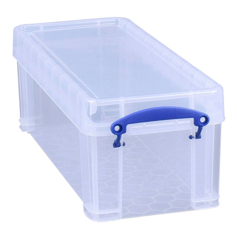 Really Useful Box Aufbewahrungsbox 6,5 l transparent 18,0 x 43,0 x 16,0 cm