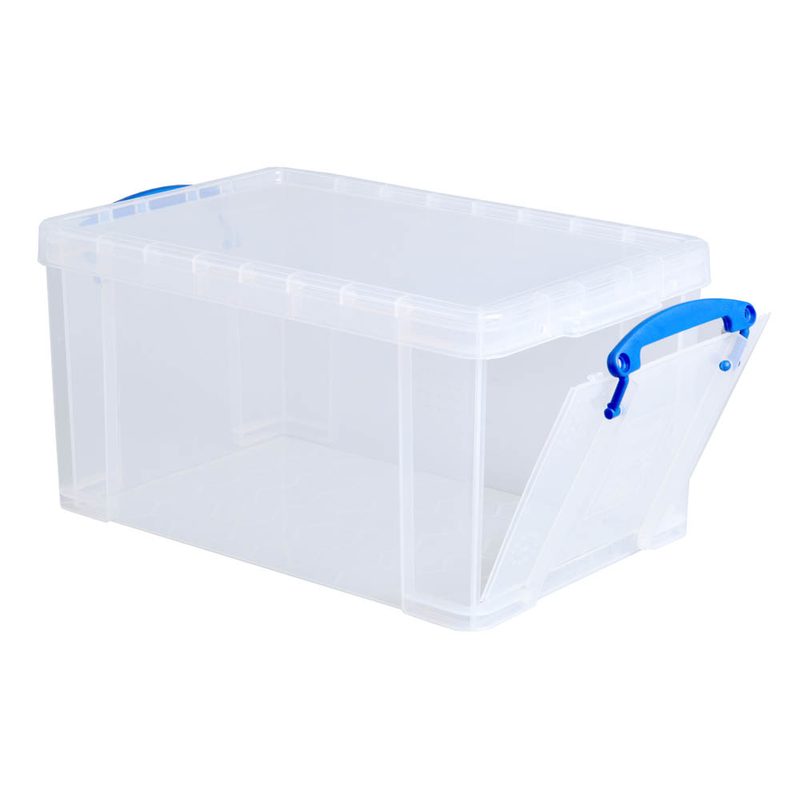 Really Useful Box Aufbewahrungsbox 14,0 l transparent 25,5 x 39,5 x 21,0 cm