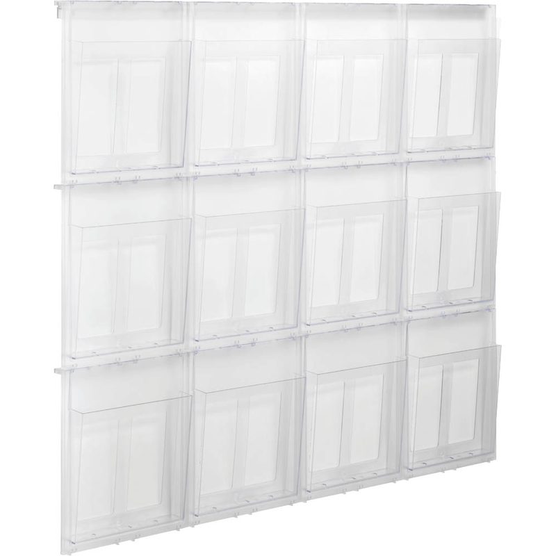 helit Wandprospekthalter the placativ transparent DIN A4