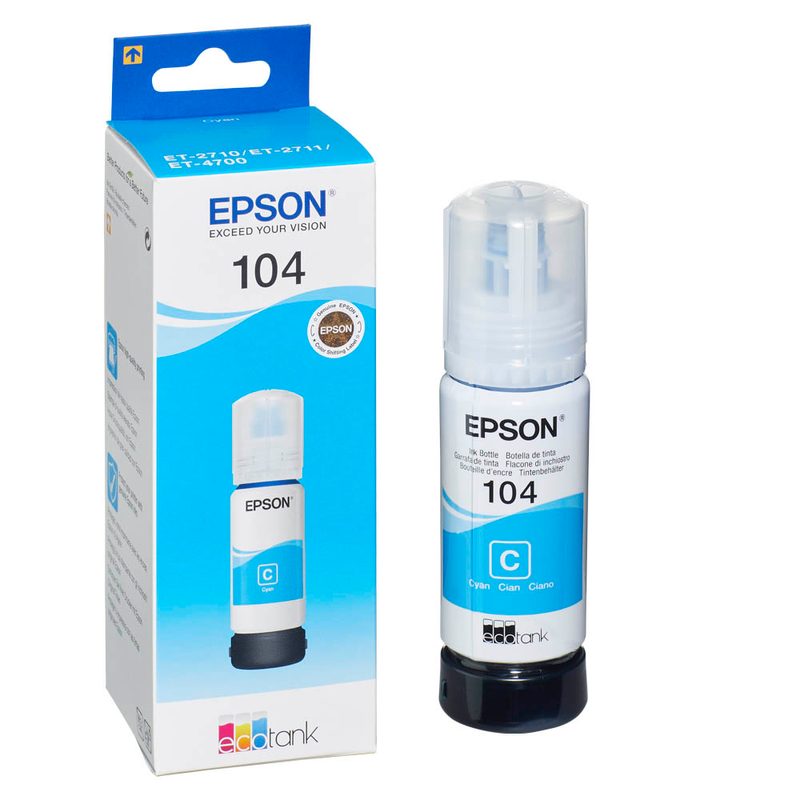EPSON 104/T00P24 cyan Tintenflasche