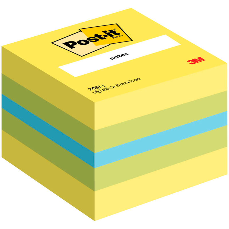 Post-it® Mini Haftnotizen 2051-L farbsortiert, 1 St.