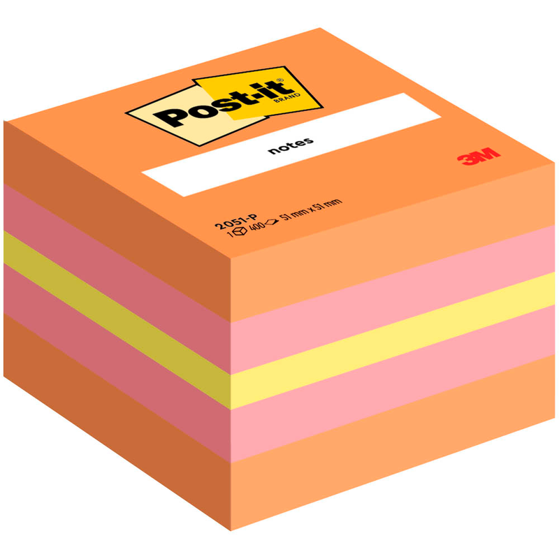 Post-it® Mini Haftnotizen 2051-P farbsortiert, 1 St.