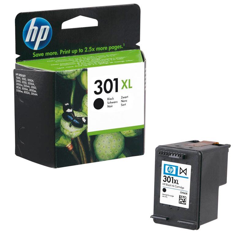 HP 301XL (CH563EE) schwarz Druckerpatrone