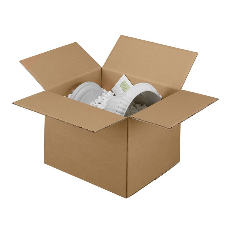 20 Nestler Wellpapp-Faltkartons 2-wellig braun 49,3 x 41,3 x 34,8 cm Außenmaß