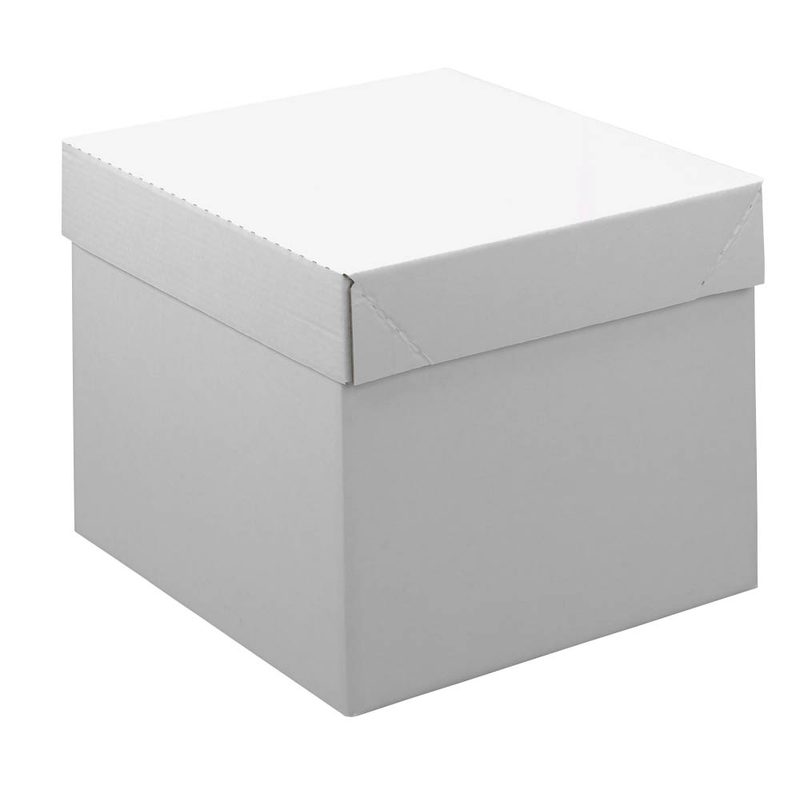 20 Nestler Kartons mit abnehmbarem Deckel 43,8 x 38,5 x 33,6 cm