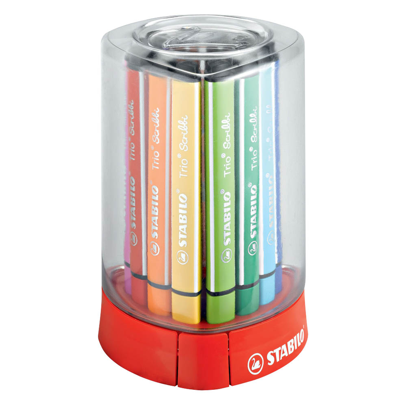 STABILO Trio® Scribbi Filzstifte farbsortiert, 12 St.