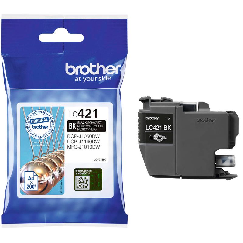brother LC-421BK  schwarz Druckerpatrone