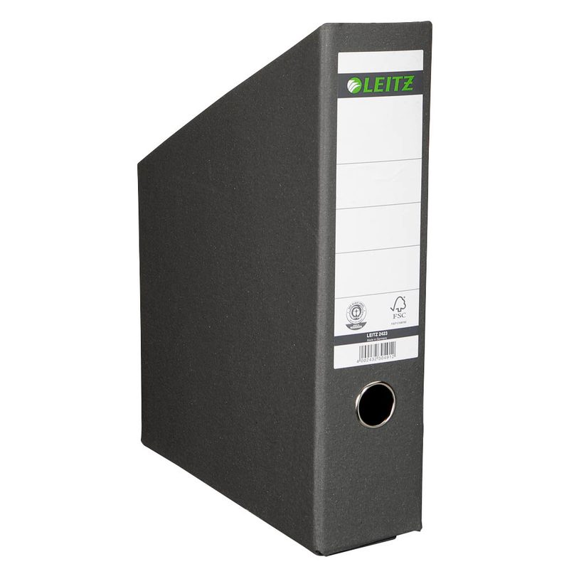 LEITZ Stehsammler 24230095 schwarz Karton, DIN A4