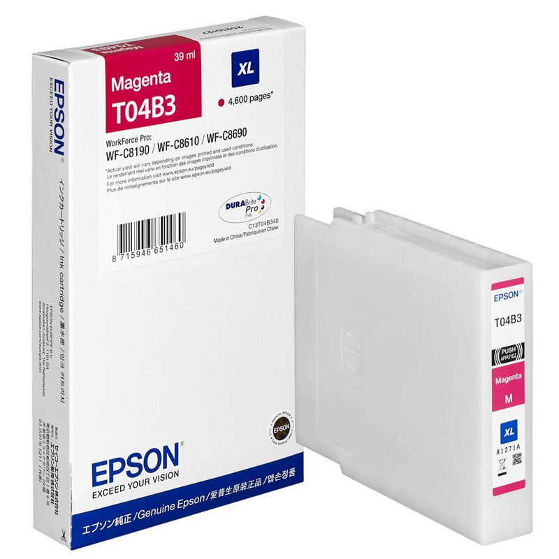 EPSON T04B3XL magenta Druckerpatrone