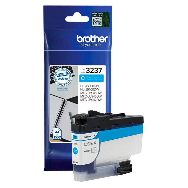 brother LC-3237C  cyan Druckerpatrone
