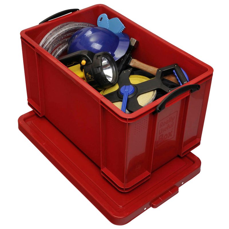 Really Useful Box Aufbewahrungsbox 84,0 l rot 71,0 x 44,0 x 38,0 cm