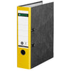 thumb-LEITZ 1080 Ordner gelb marmoriert Karton 8,0 cm DIN A4