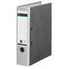 thumb-LEITZ 1080 Ordner lichtgrau marmoriert Karton 8,0 cm DIN A4