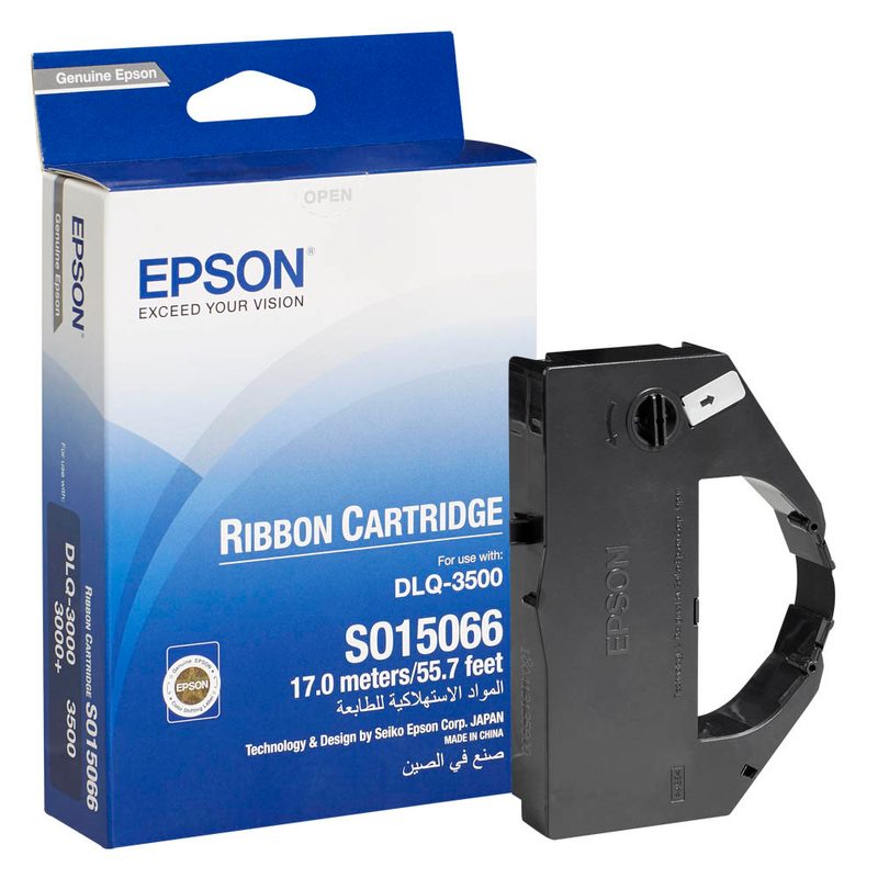 EPSON S015066 schwarz Farbband, 1 St.