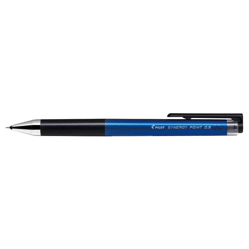 PILOT Synergy Point 0.5 Tintenroller blau/schwarz 0,3 mm, Schreibfarbe: blau, 1 St.