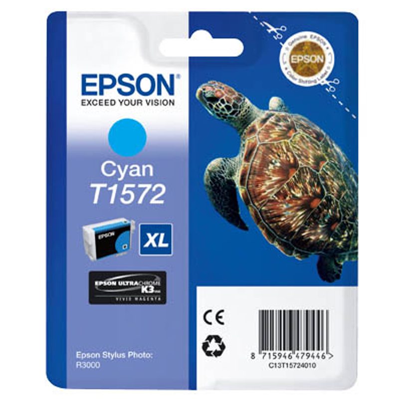 EPSON T1572XL  cyan Druckerpatrone