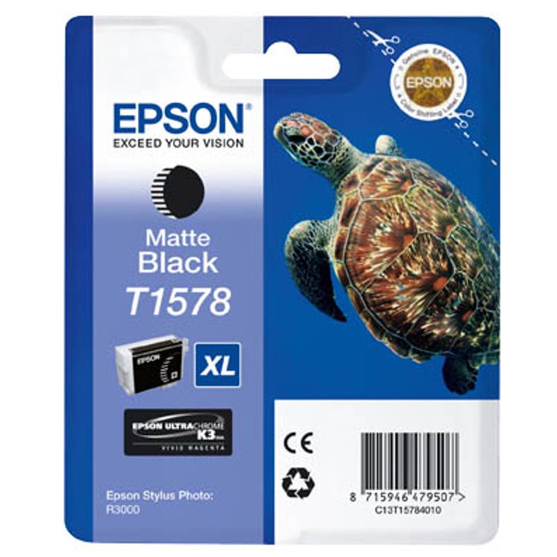 EPSON T1578XL  matt schwarz Druckerpatrone