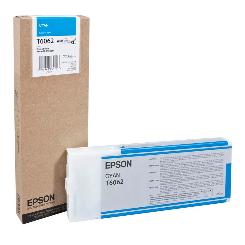 EPSON T6062 cyan Druckerpatrone