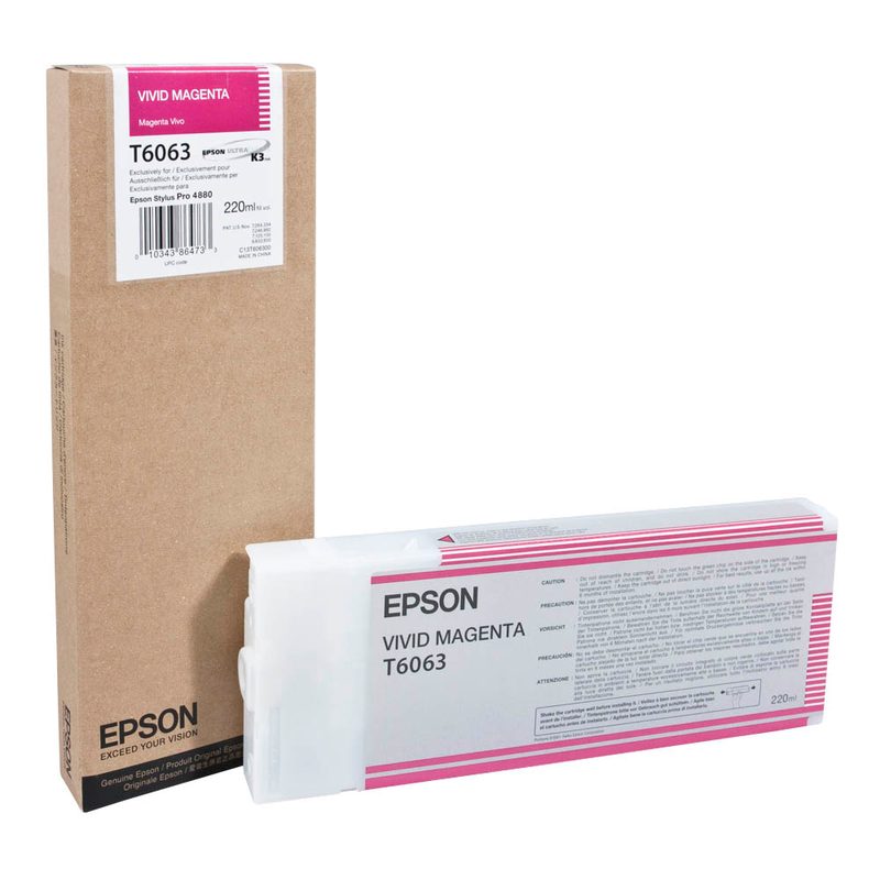 EPSON T6063 vivid magenta Druckerpatrone