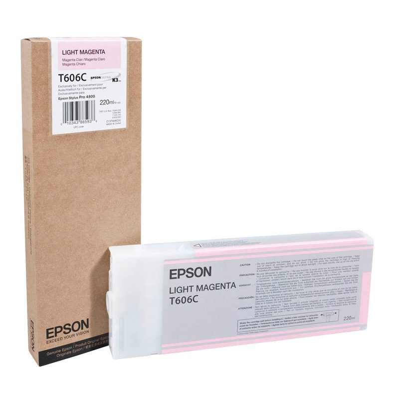EPSON T606C light magenta Druckerpatrone