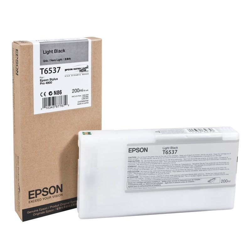 EPSON T6537 light schwarz Druckerpatrone