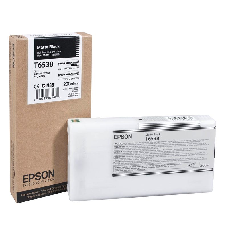 EPSON T6538 matt schwarz Druckerpatrone