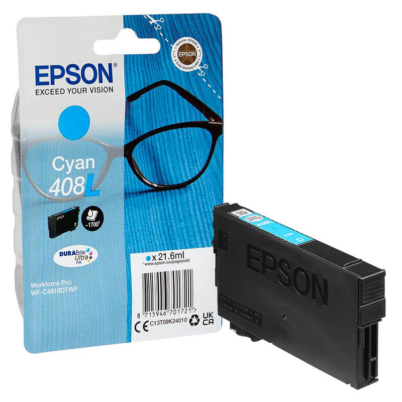 EPSON 408L/T09K2 cyan Druckerpatrone
