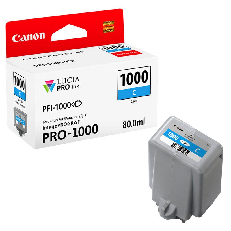 Canon PFI-1000 C  cyan Druckerpatrone