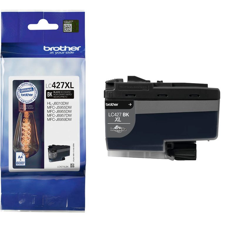 brother LC-427XLBK  schwarz Druckerpatrone